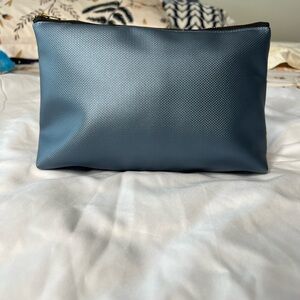 Beholi | Zippered Cosmetic Bag | Blue Metallic